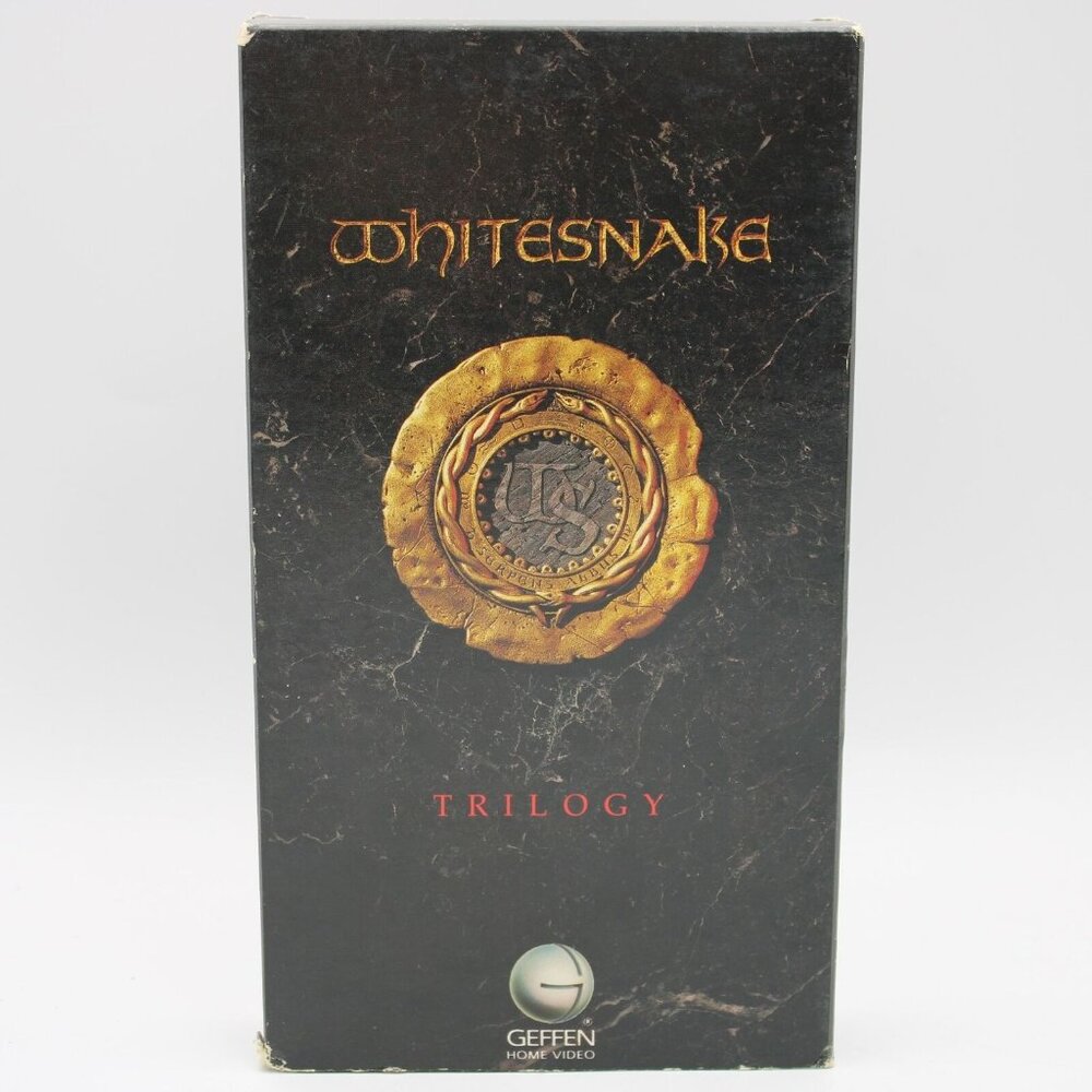 Whitesnake Trilogy VHS Still Of The Night Here I Go Again Is This Love Geffen